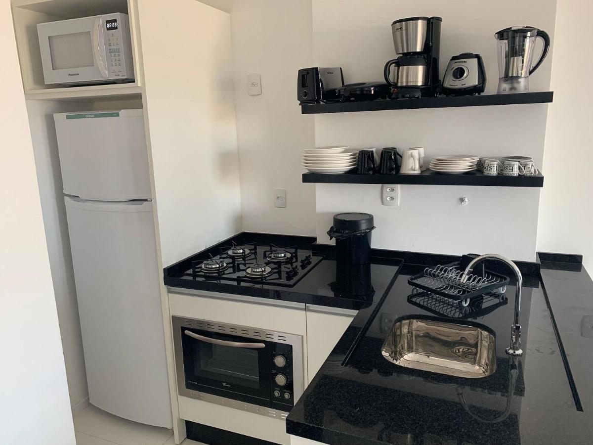 Apartamento Com Vista Do Mar Em Residencial Com Piscina Florianópolis 外观 照片