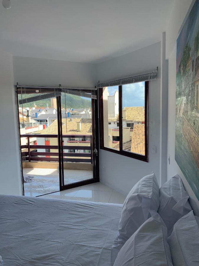 Apartamento Com Vista Do Mar Em Residencial Com Piscina Florianópolis 外观 照片