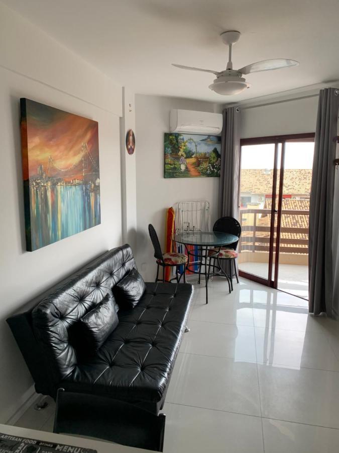 Apartamento Com Vista Do Mar Em Residencial Com Piscina Florianópolis 外观 照片