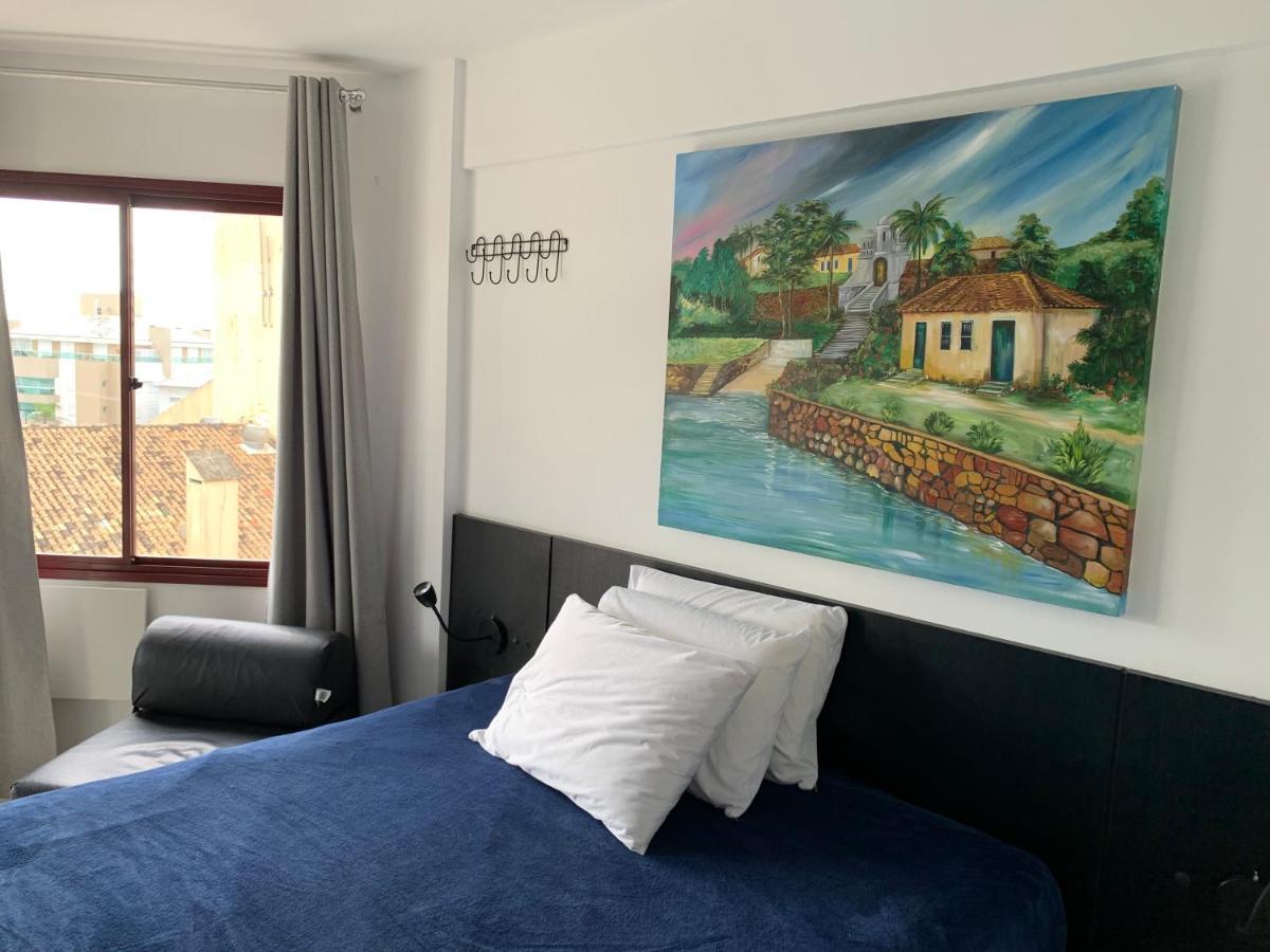 Apartamento Com Vista Do Mar Em Residencial Com Piscina Florianópolis 外观 照片