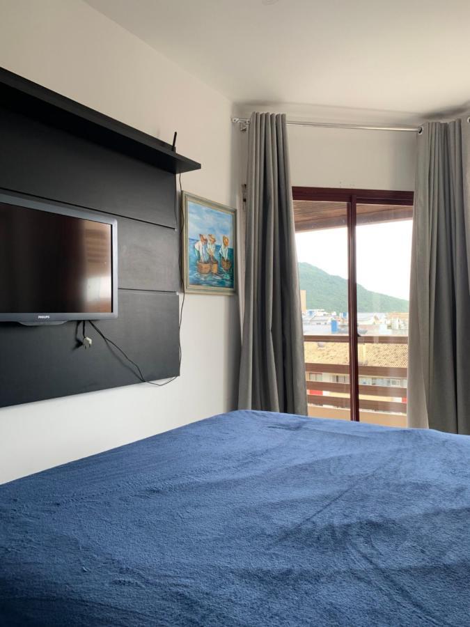 Apartamento Com Vista Do Mar Em Residencial Com Piscina Florianópolis 外观 照片