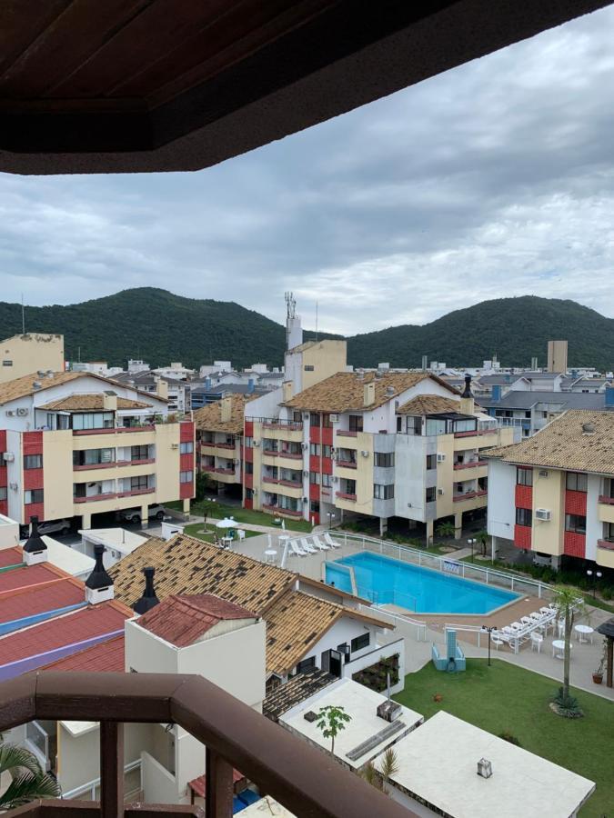 Apartamento Com Vista Do Mar Em Residencial Com Piscina Florianópolis 外观 照片