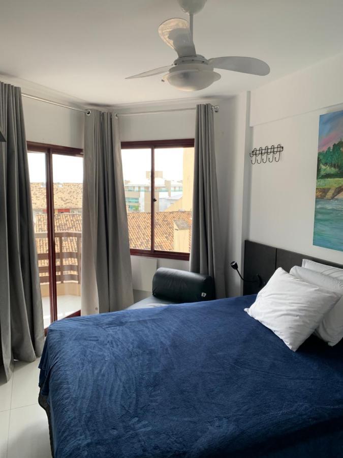 Apartamento Com Vista Do Mar Em Residencial Com Piscina Florianópolis 外观 照片