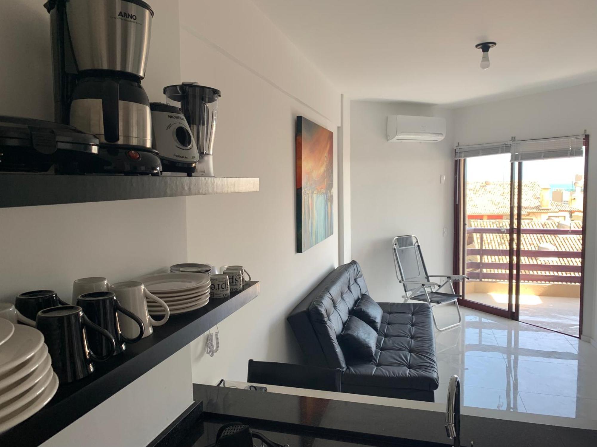 Apartamento Com Vista Do Mar Em Residencial Com Piscina Florianópolis 外观 照片