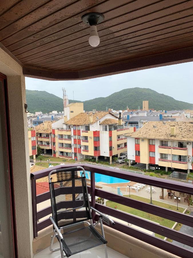 Apartamento Com Vista Do Mar Em Residencial Com Piscina Florianópolis 外观 照片