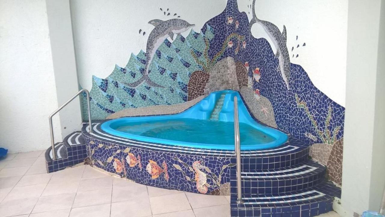Apartamento Com Vista Do Mar Em Residencial Com Piscina Florianópolis 外观 照片
