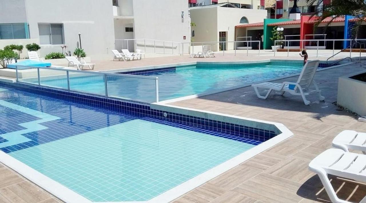 Apartamento Com Vista Do Mar Em Residencial Com Piscina Florianópolis 外观 照片