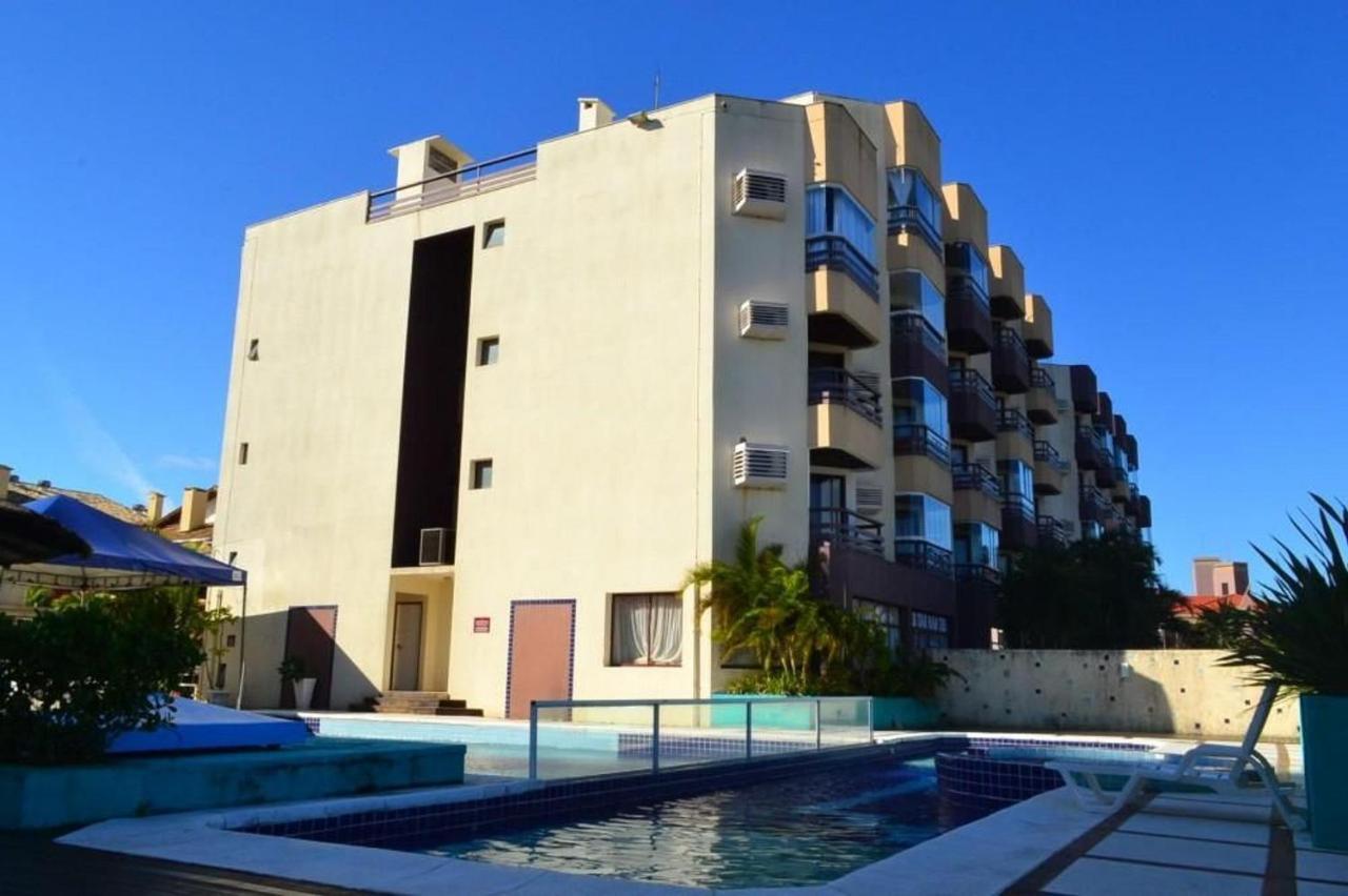 Apartamento Com Vista Do Mar Em Residencial Com Piscina Florianópolis 外观 照片