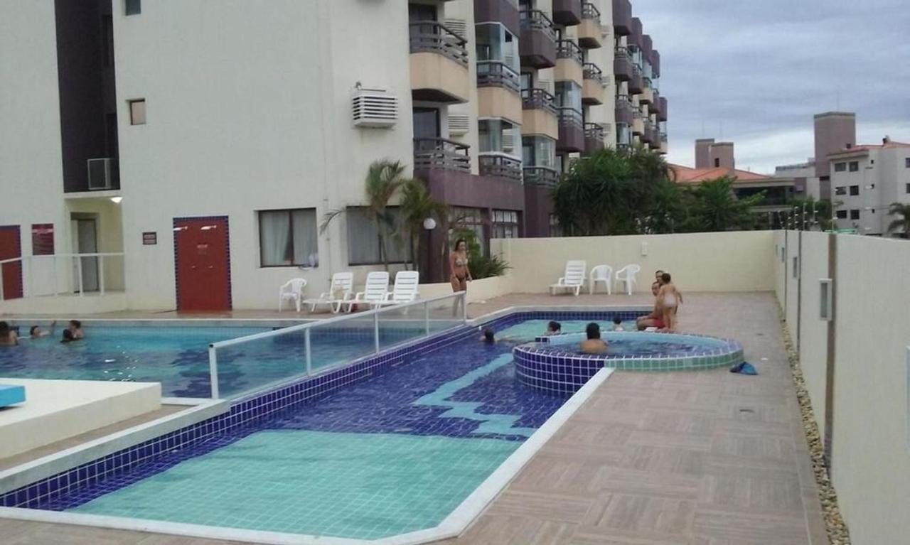 Apartamento Com Vista Do Mar Em Residencial Com Piscina Florianópolis 外观 照片